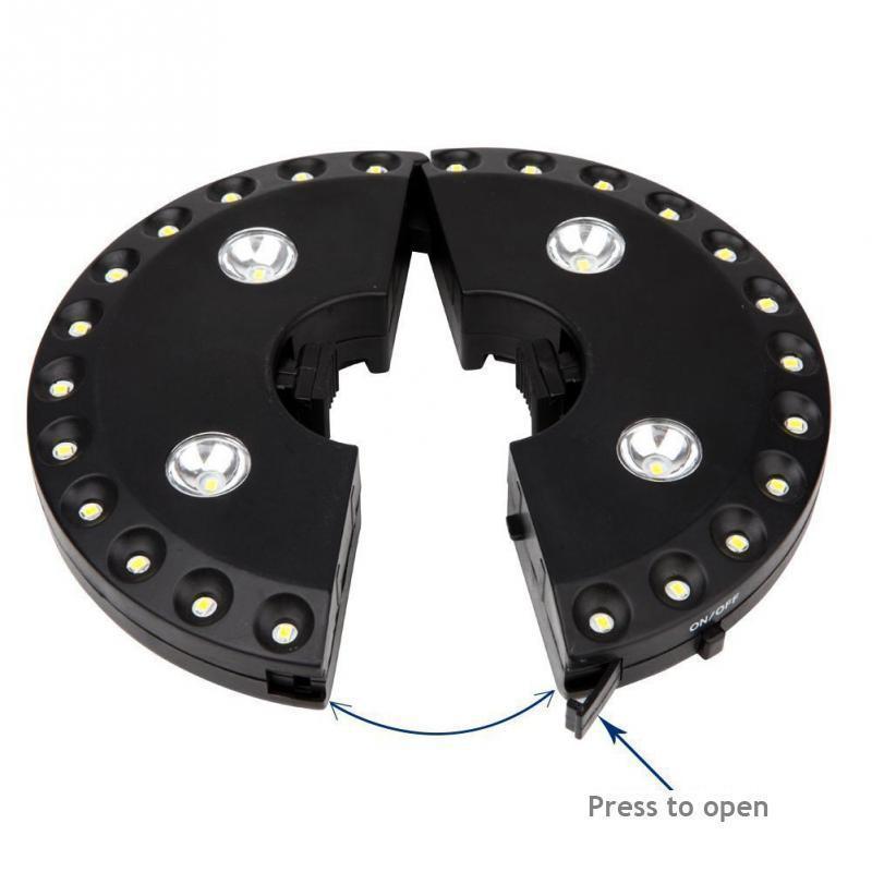 Fesara Portable Outdoor Umbrella Lamp