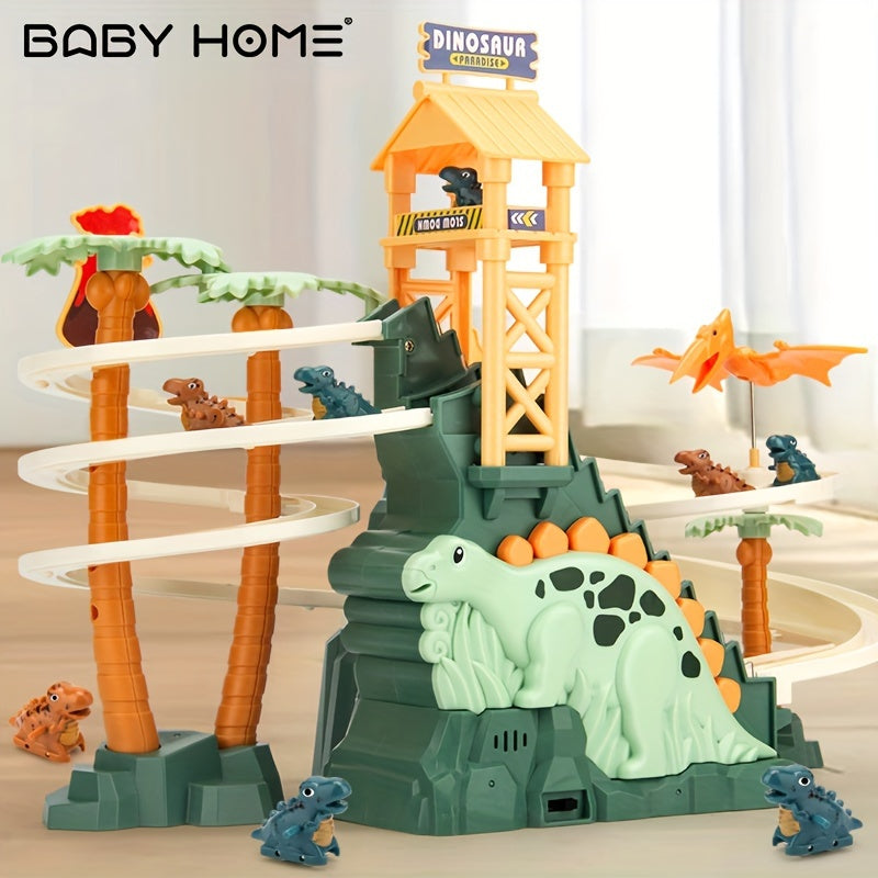 Fun Kids Dinosaur Double Loop Racing Track