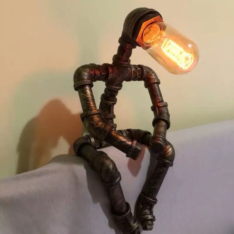 Unique Vintage Industrial Lamp