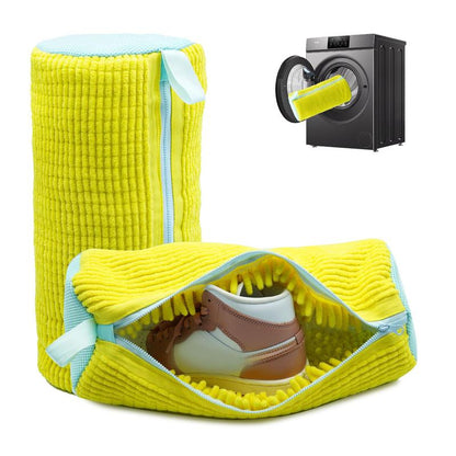 Soft Microfiber Shoe Laundry Bag - Gentle Machine Wash Protector - Fesara