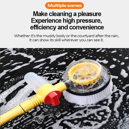 Long Handle Car Washing Brush with Soap Dispenser