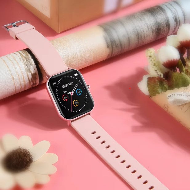 Luxury Gold Smart Watch - Digital Fitness Tracker