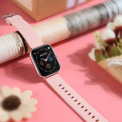 Luxury Gold Smart Watch - Digital Fitness Tracker