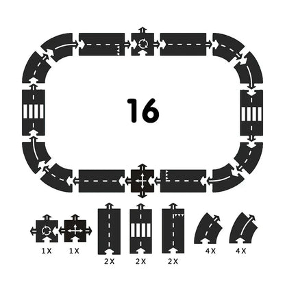 Speedway Racing Track Set