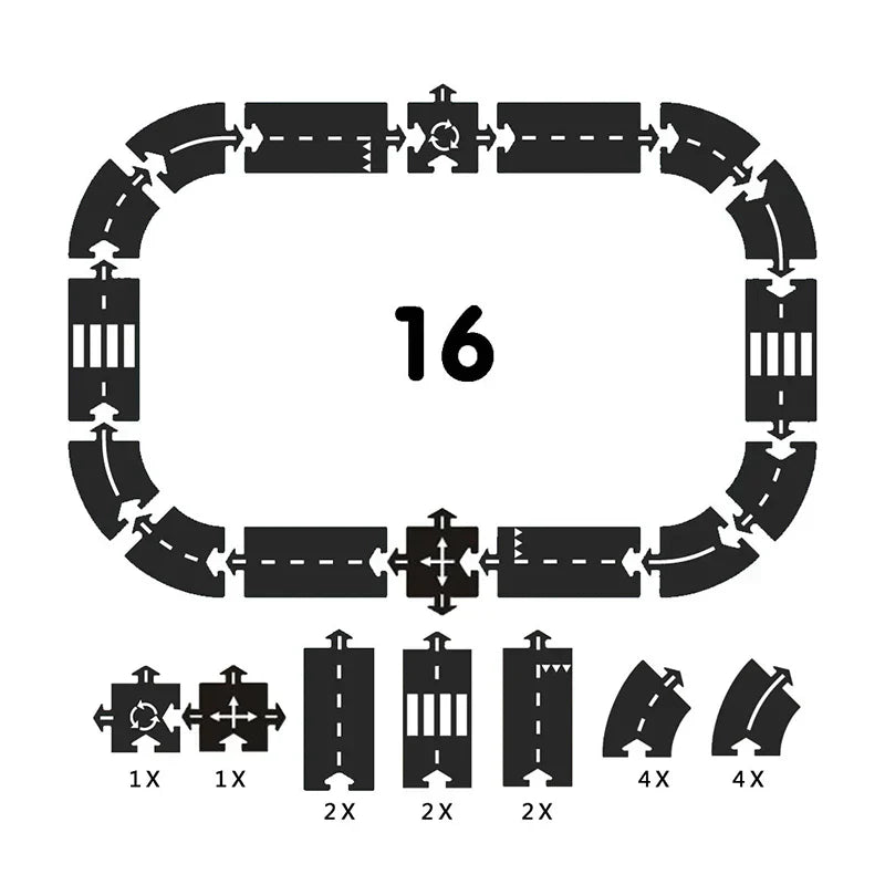 Speedway Racing Track Set