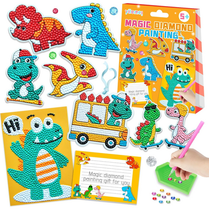 Sparkly Diamond Painting Kit for Kids - Anna
