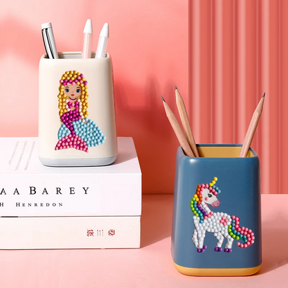 Sparkly Diamond Painting Kit for Kids - Anna