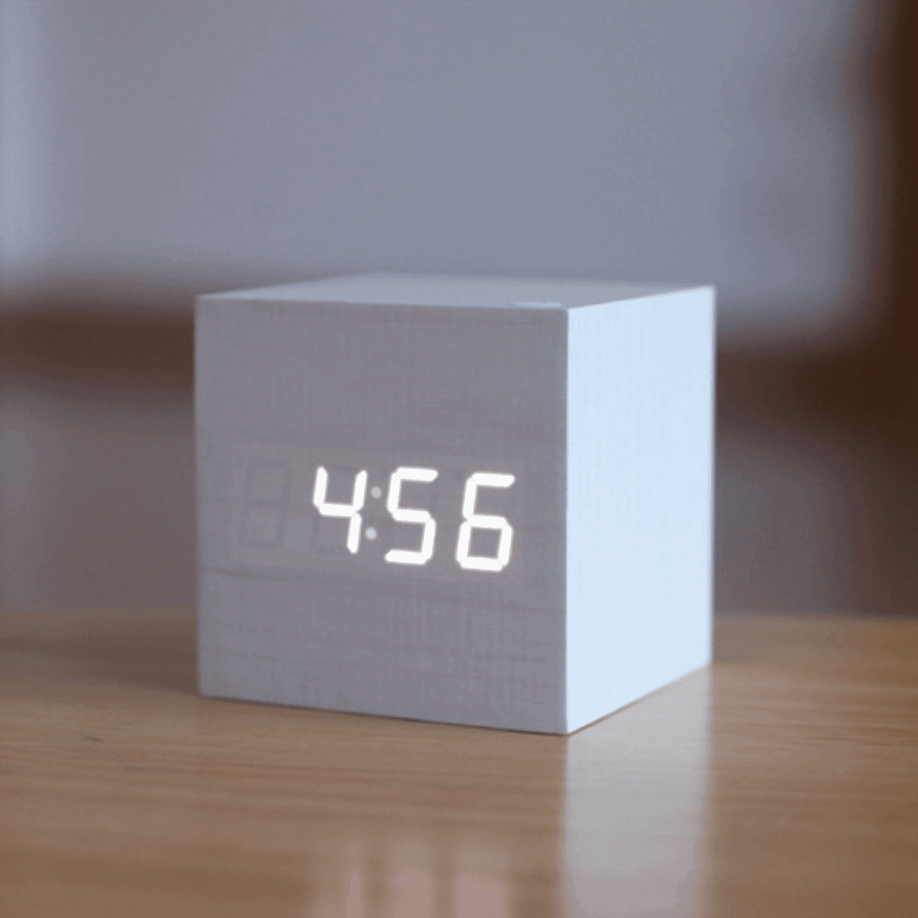 Modern Wooden Digital LED Wall Clock
