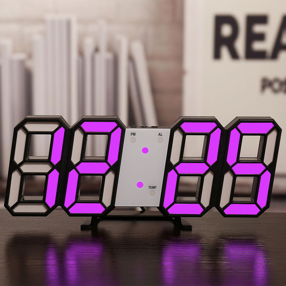 Stylish Digital Wall Clock