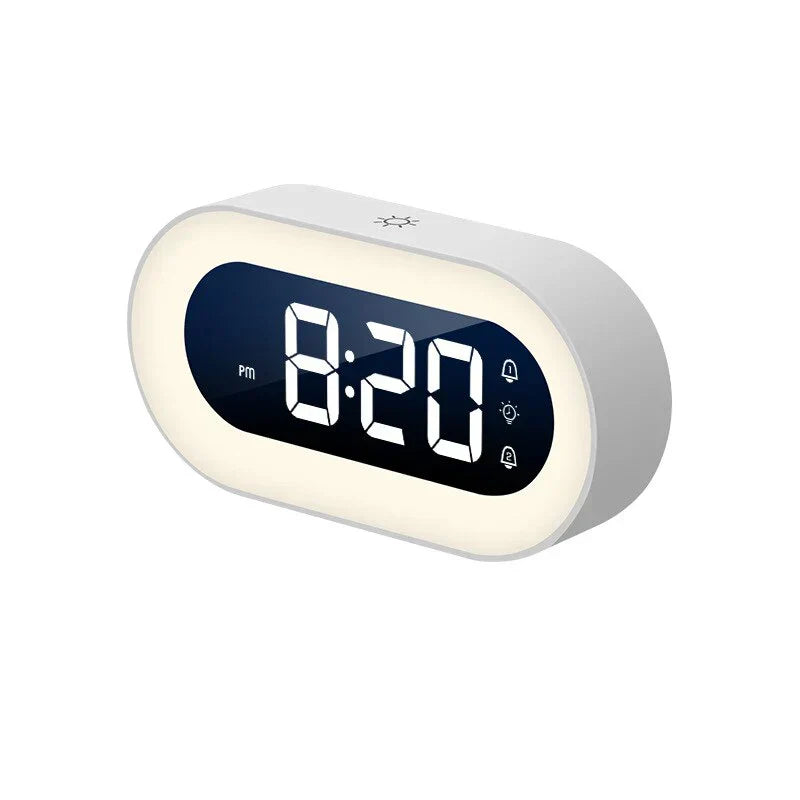 Wake Up Light Alarm Clock with Dimmable Nightlight