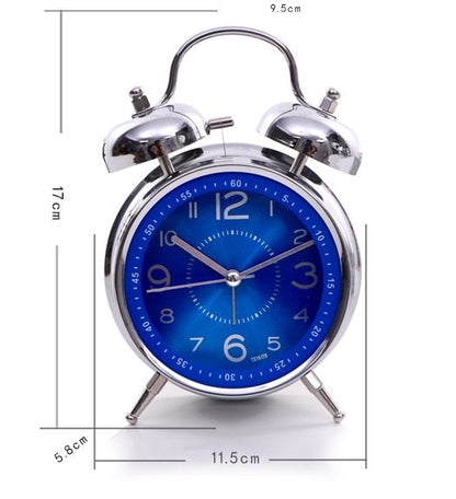 Large Retro Double Bell Alarm Clock
