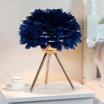 Soft Feather Dimmable Desk Lamp