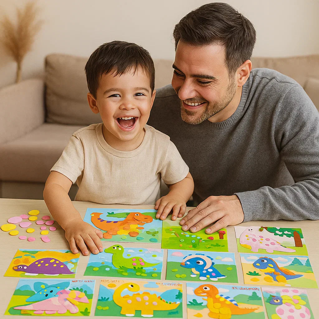 Fun DIY Sticker Art Kit for Children