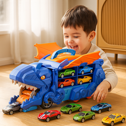 Cool Dino Transforming Car Play Set