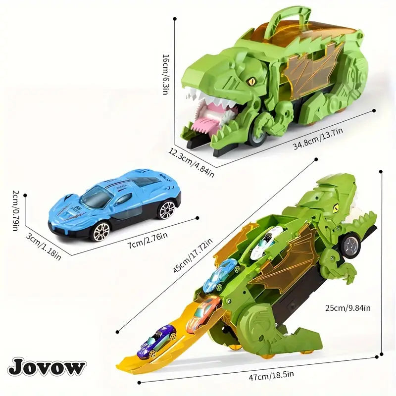 Cool Dino Transforming Car Play Set