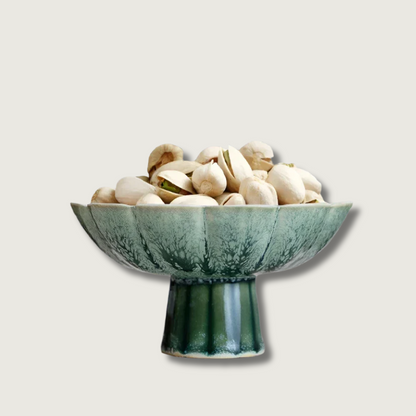 White Ceramic Nordic Style Bowl - Fesara