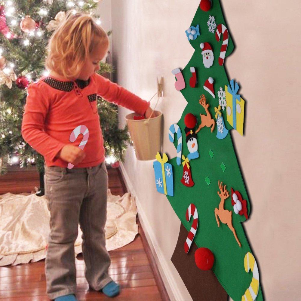 Easy DIY Felt Xmas Tree Decoration