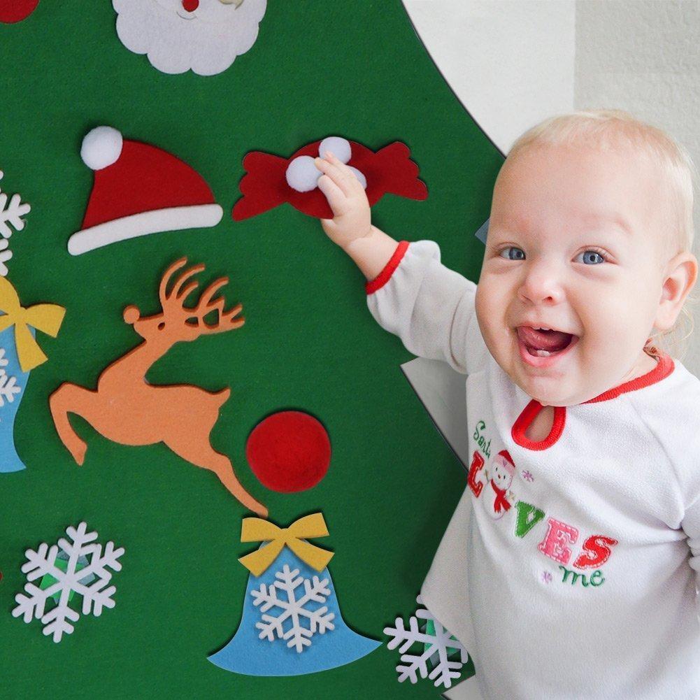 Easy DIY Felt Xmas Tree Decoration