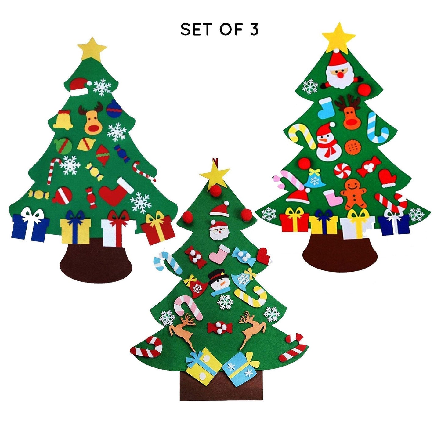 Easy DIY Felt Xmas Tree Decoration