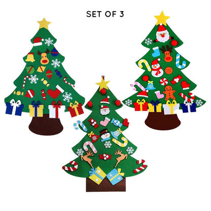 Easy DIY Felt Xmas Tree Decoration