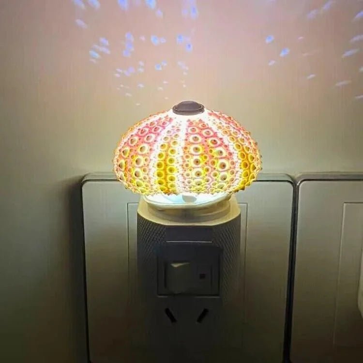 Ocean Inspired Shell Table Lamp