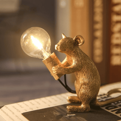Fun Cartoon Mouse Desk Lamp