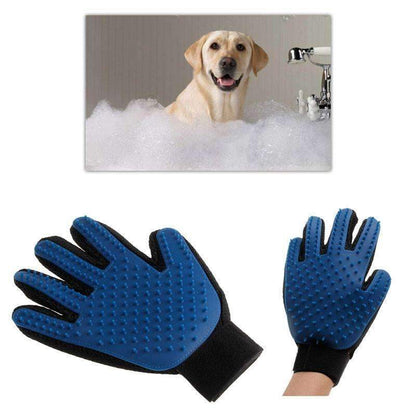 Gentle Pet Grooming Glove Brush