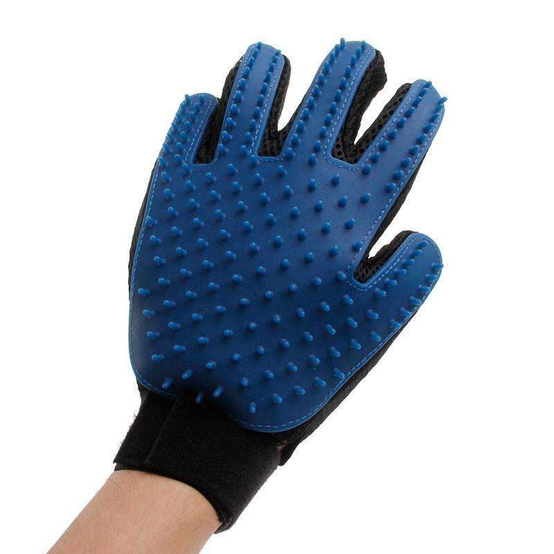 Gentle Pet Grooming Glove Brush