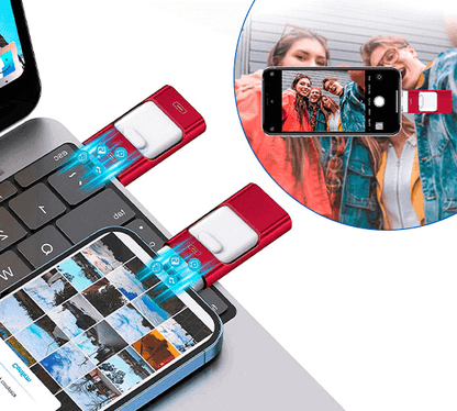 Portable Mobile Backup Storage Device for Phones & Tablets