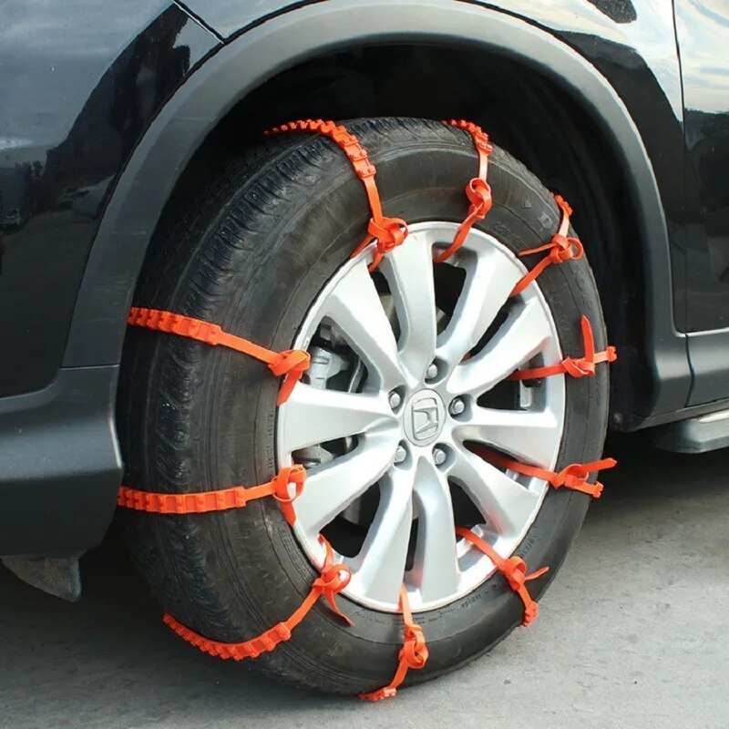 Winter Tire Traction Enhancer for Snowy Roads