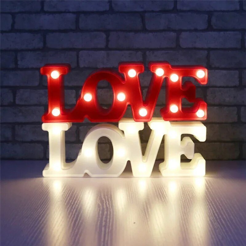 Lovely Heart Shaped Table Lamp