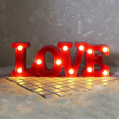 Lovely Heart Shaped Table Lamp