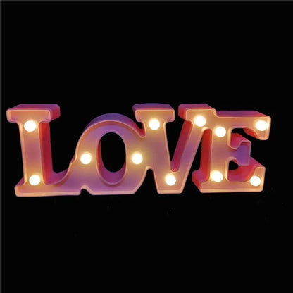 Lovely Heart Shaped Table Lamp
