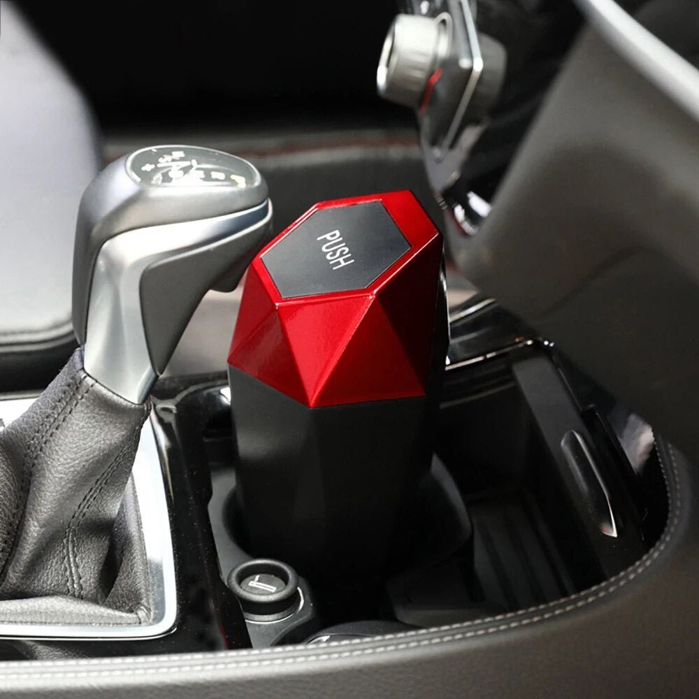 Compact Car Trash Bag for Cup Holder