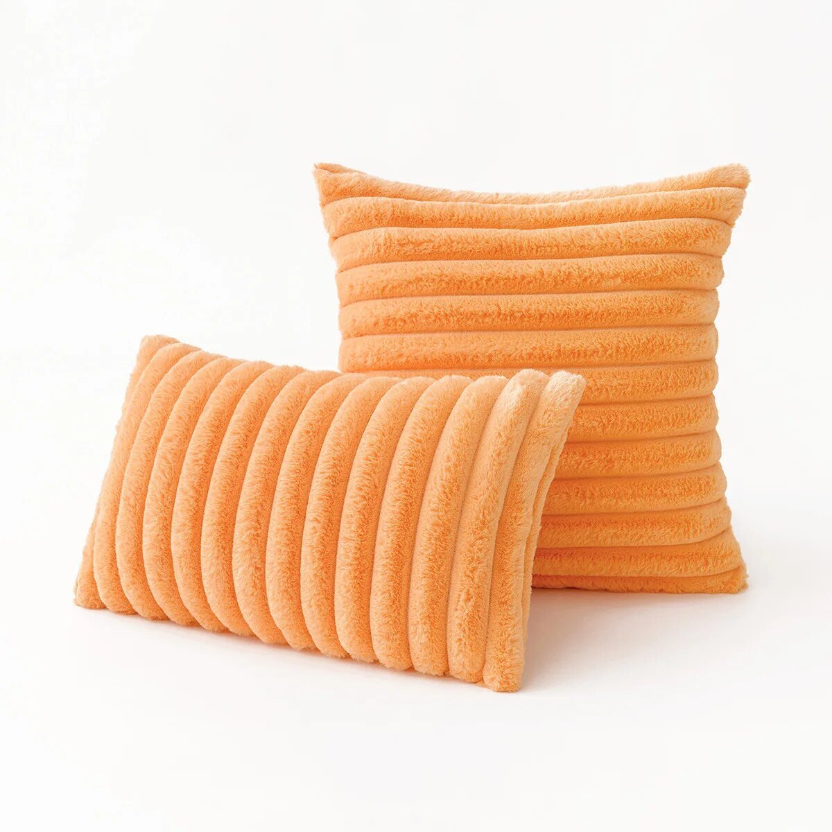 Soft Plush Pillowcases and Pillows Set