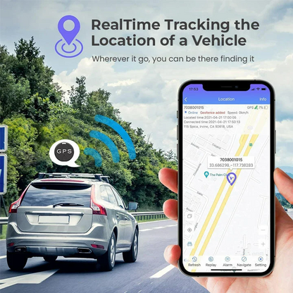 Compact Magnetic GPS Tracker Device