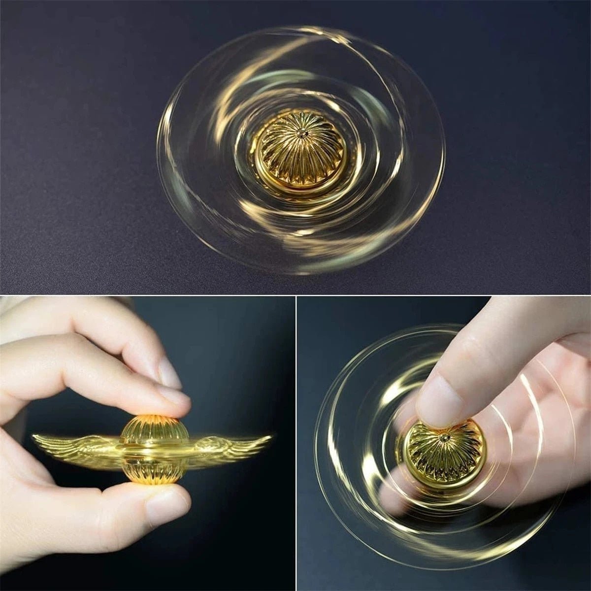 Relaxing Fidget Spinner Golden Snitch Toy