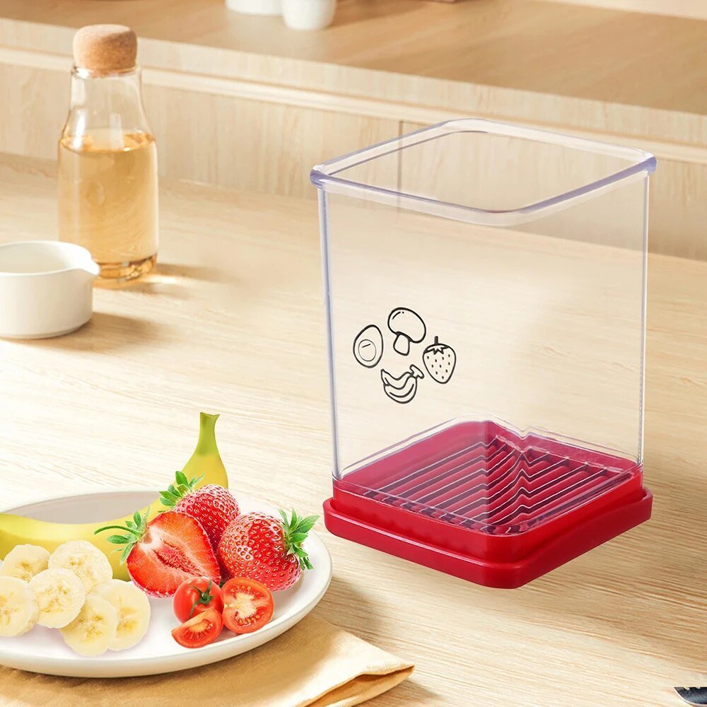 EasySlice Food Chopper - Quick Fresh Fruit Slicer