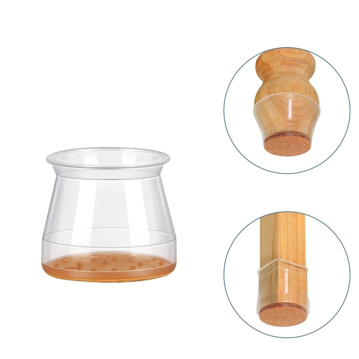 Furniture Floor Protector Caps - Fesara