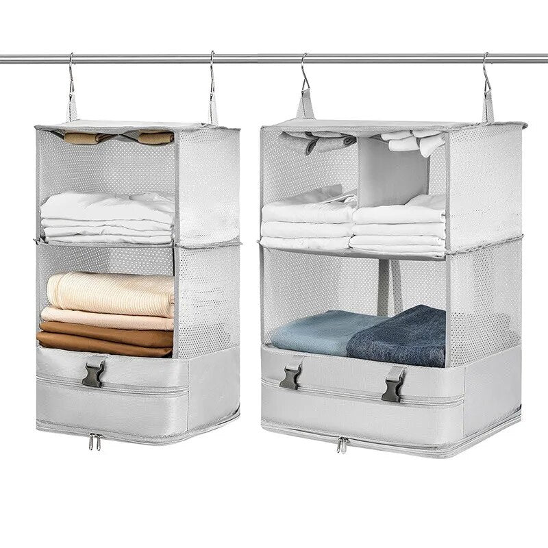 Practical Travel Bag with Expandable Packing Organizer