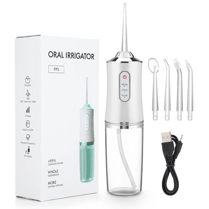 AquaFloss Water Flosser for Healthy Teeth - Fesara