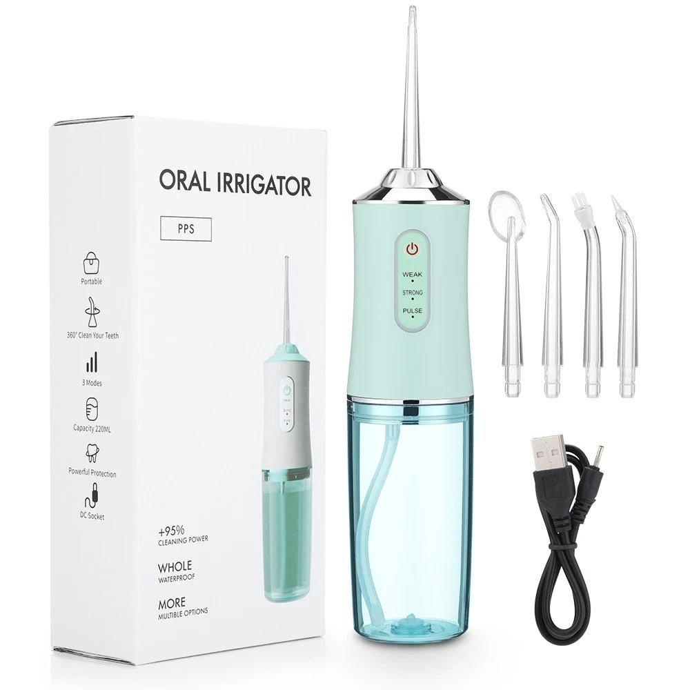 AquaFloss Water Flosser for Healthy Teeth