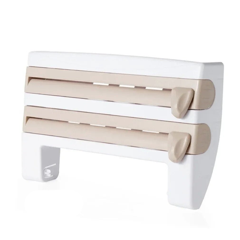 Compact Wrap Dispenser for Kitchen Roll and Foil