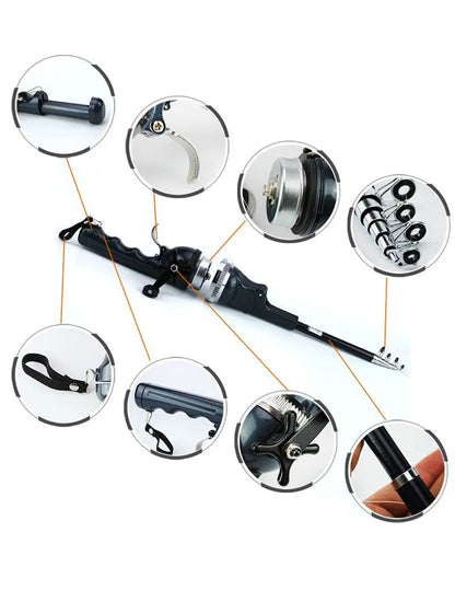 Compact Portable Fishing Rod