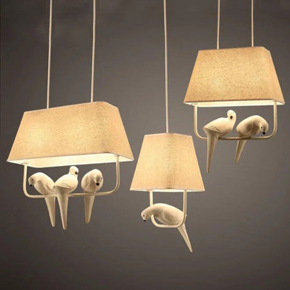 Unique Birdcage Style Pendant Light Fixture