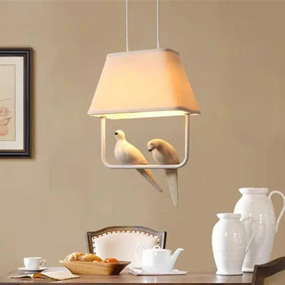 Unique Birdcage Style Pendant Light Fixture