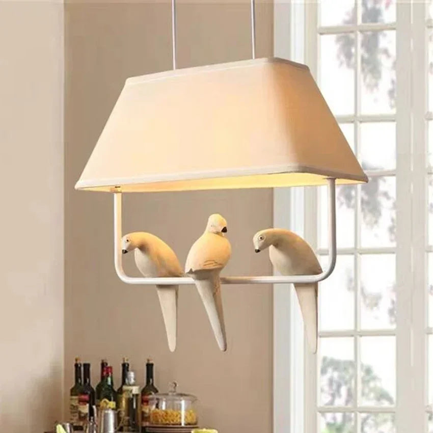 Unique Birdcage Style Pendant Light Fixture