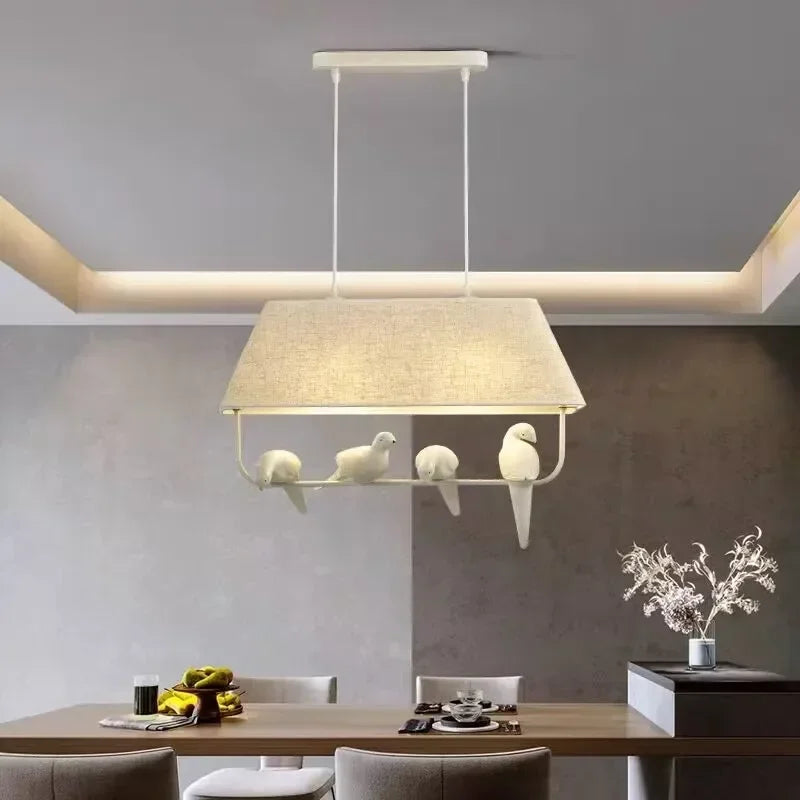 Unique Birdcage Style Pendant Light Fixture