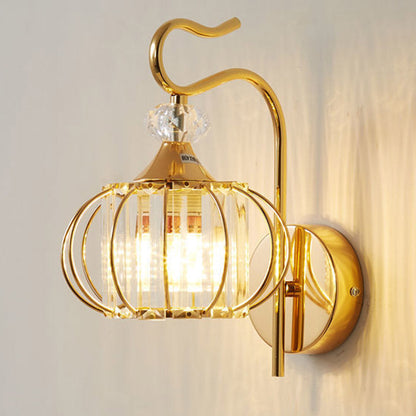 Metallic Modern LED Wall Light Fixture
