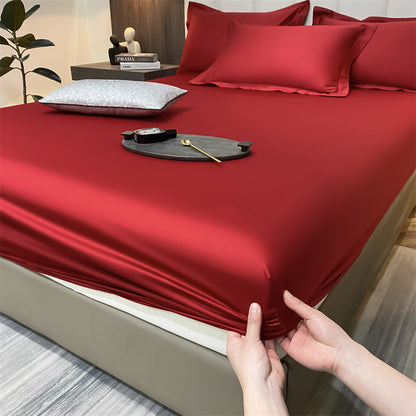 Soft Cotton Fitted Sheet with Elastic All Around